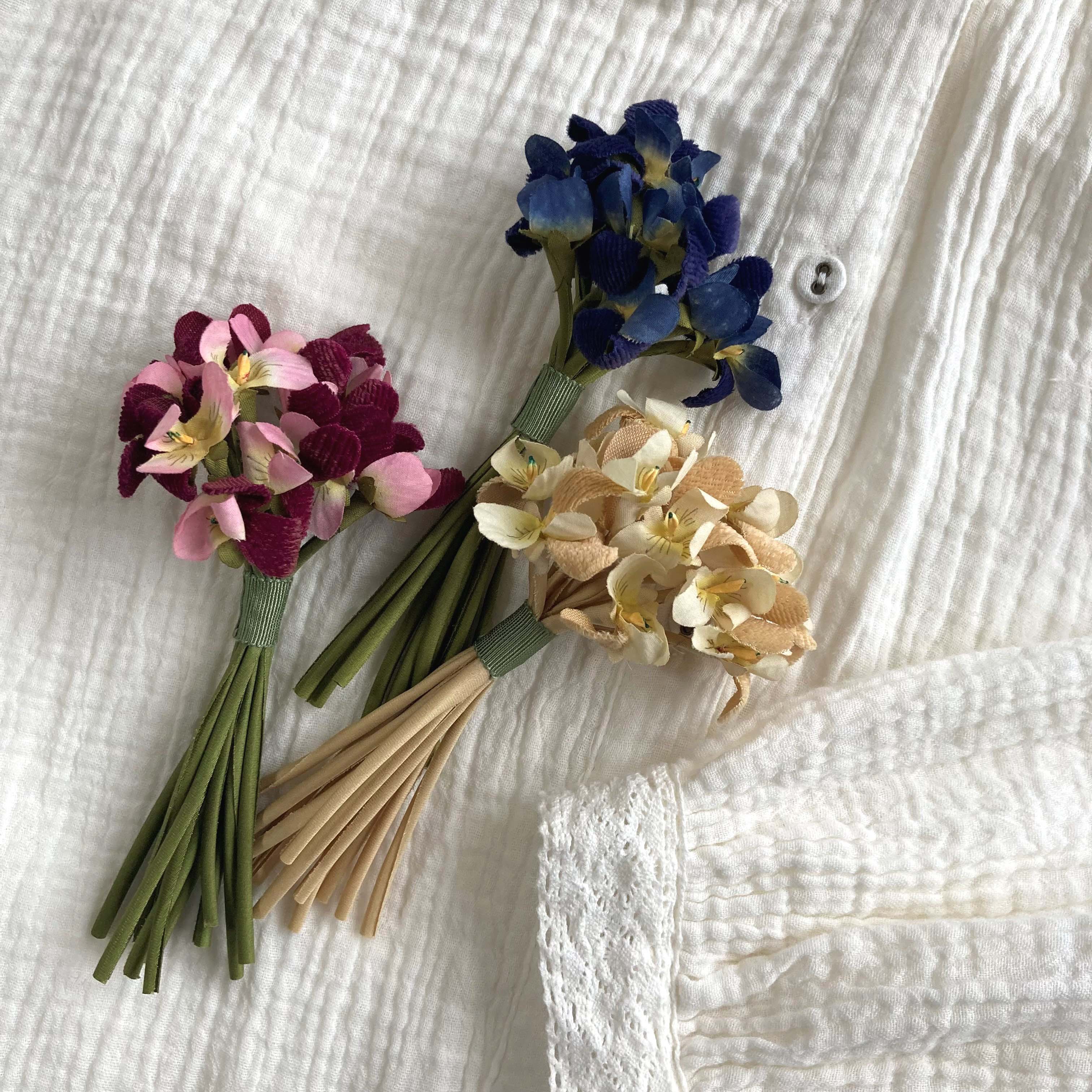 ピンクハウス❤️【未使用】可憐なすみれブーケコサージュ❤️ ピンクハウス❤️可憐なすみれブーケコサージュ❤️