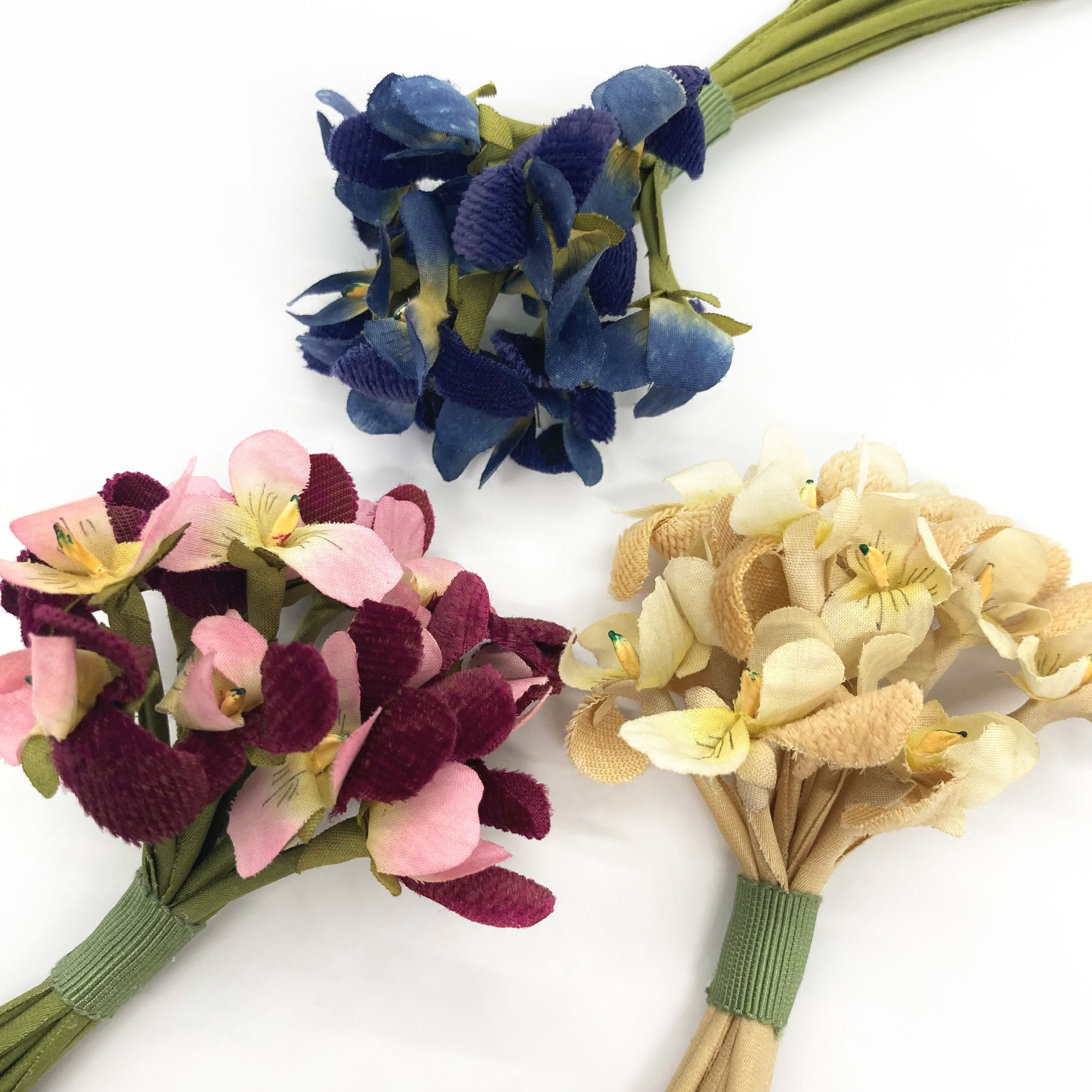 すみれブーケ コサージュ