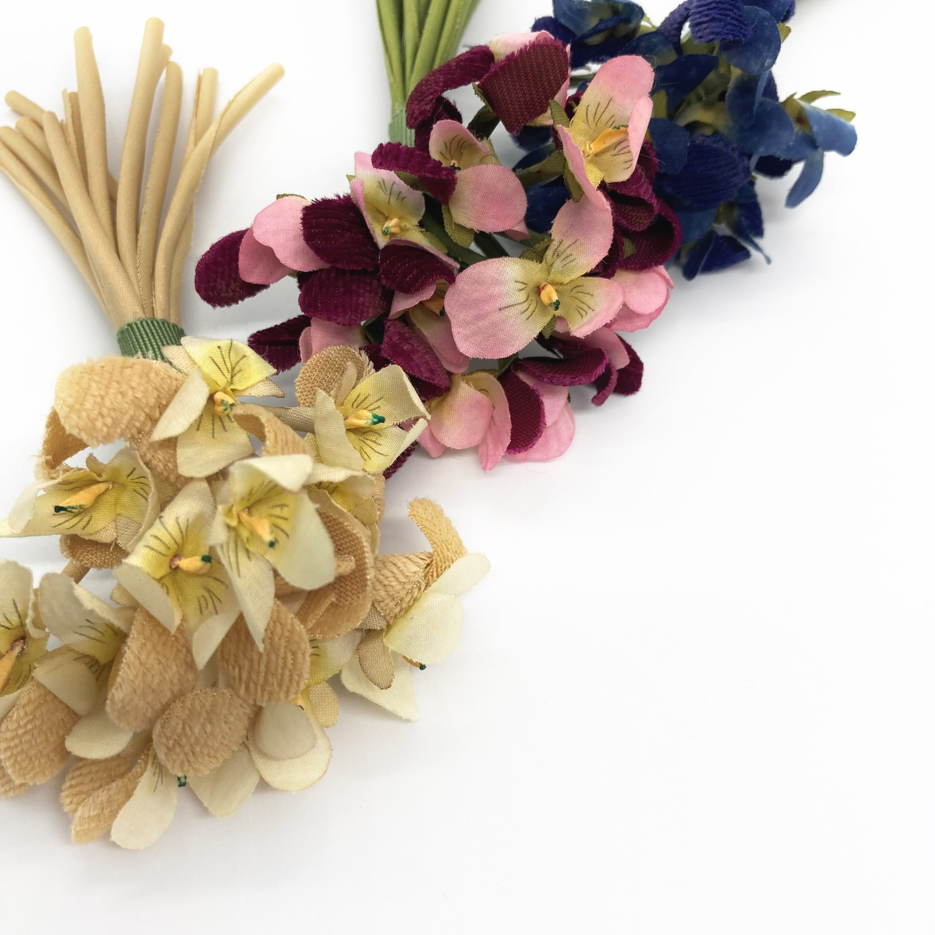 すみれブーケ コサージュ