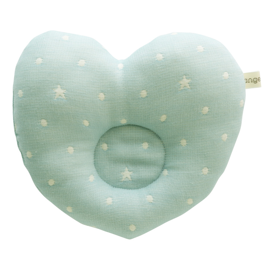 6重ガーゼ ベビー枕 ハート