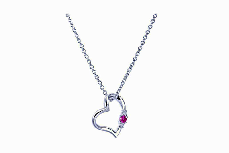 【タンプ限定名入れギフト】誕生石ネックレス & テディベア ＆ kailijumeiリップ 