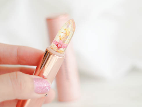 【タンプ限定名入れギフト】誕生石ネックレス & テディベア ＆ kailijumeiリップ 