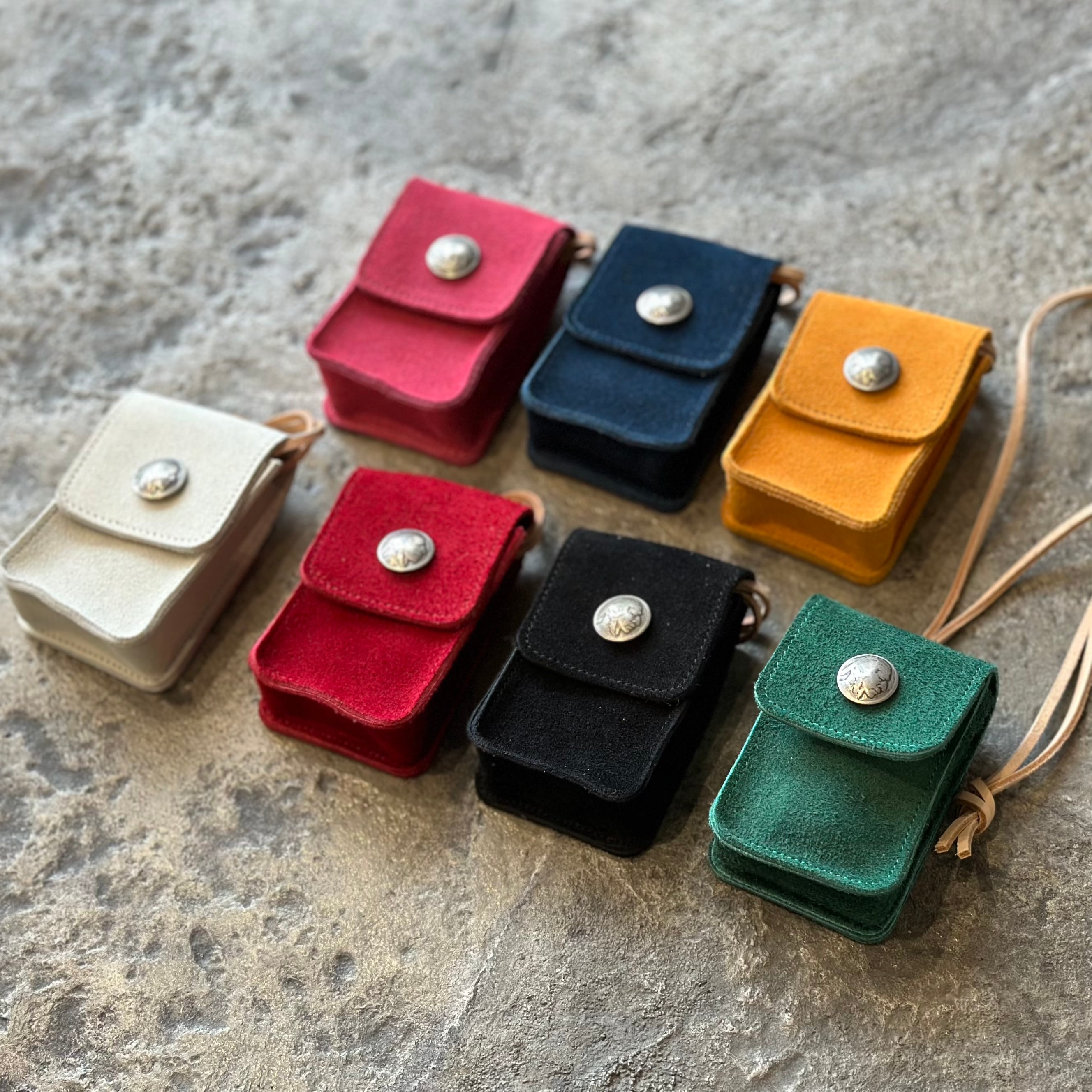 タバコケース プレーン スウェード