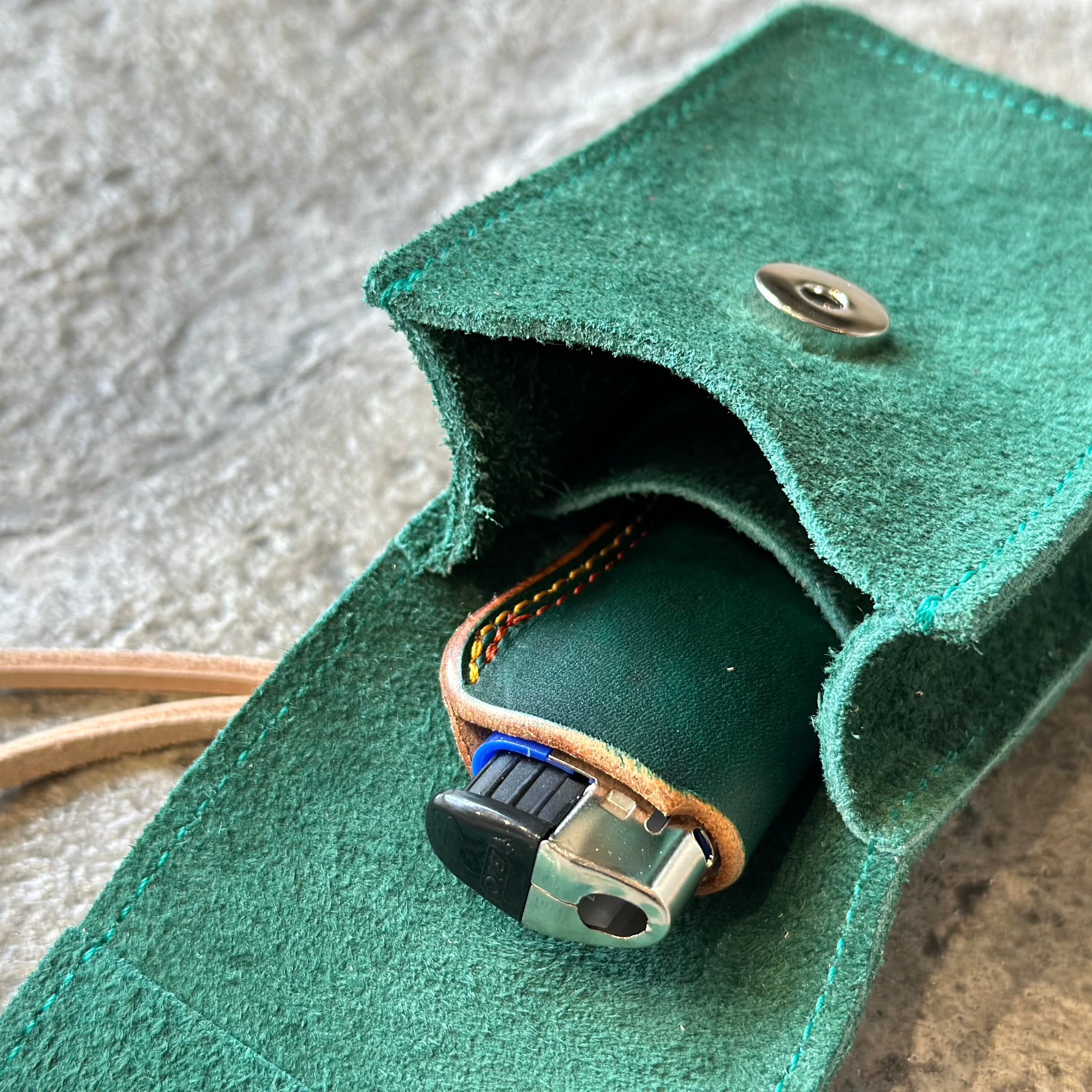 タバコケース プレーン スウェード