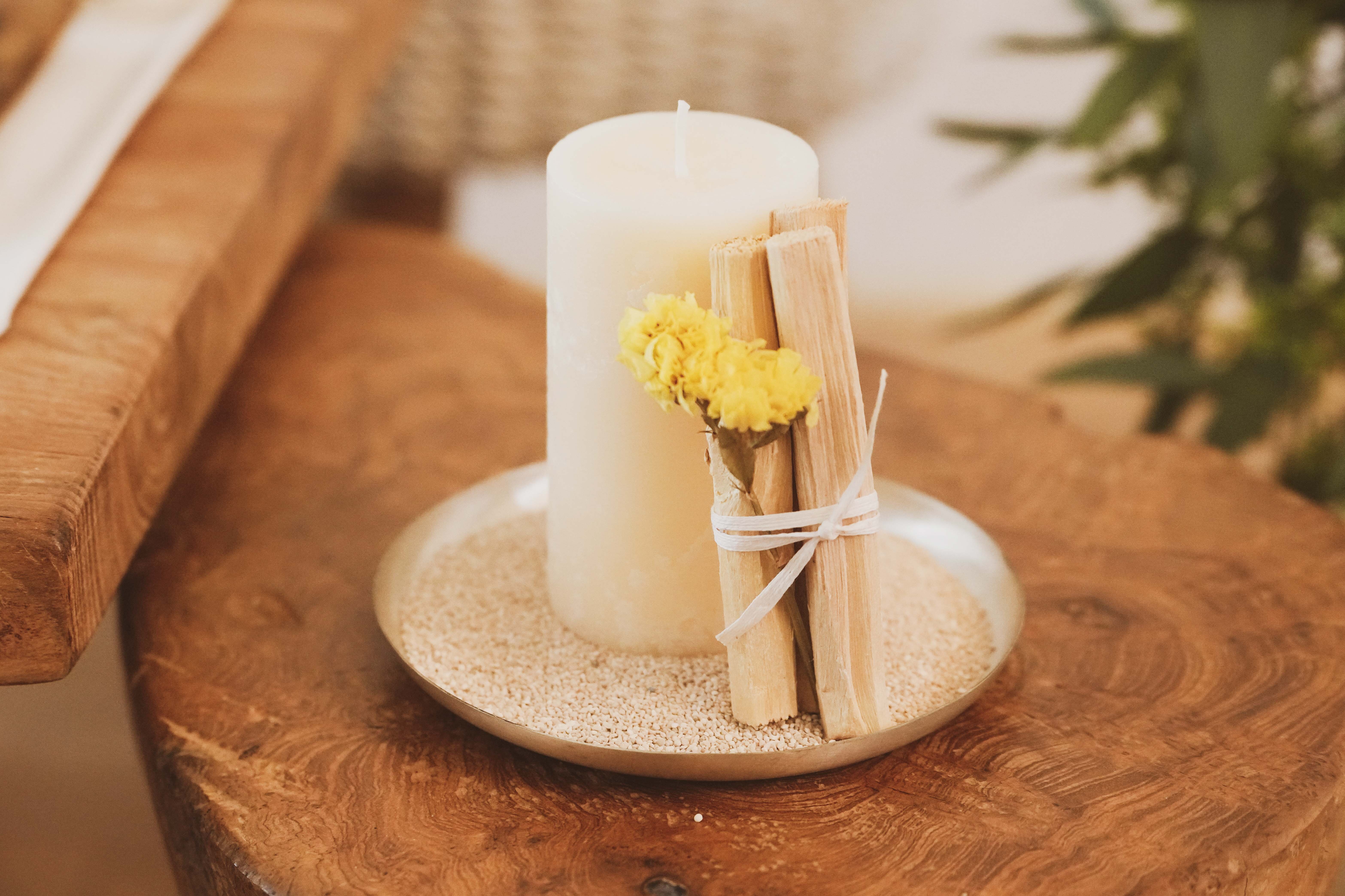 Positive Energy Palo Santo Sticks キャンドル付き
