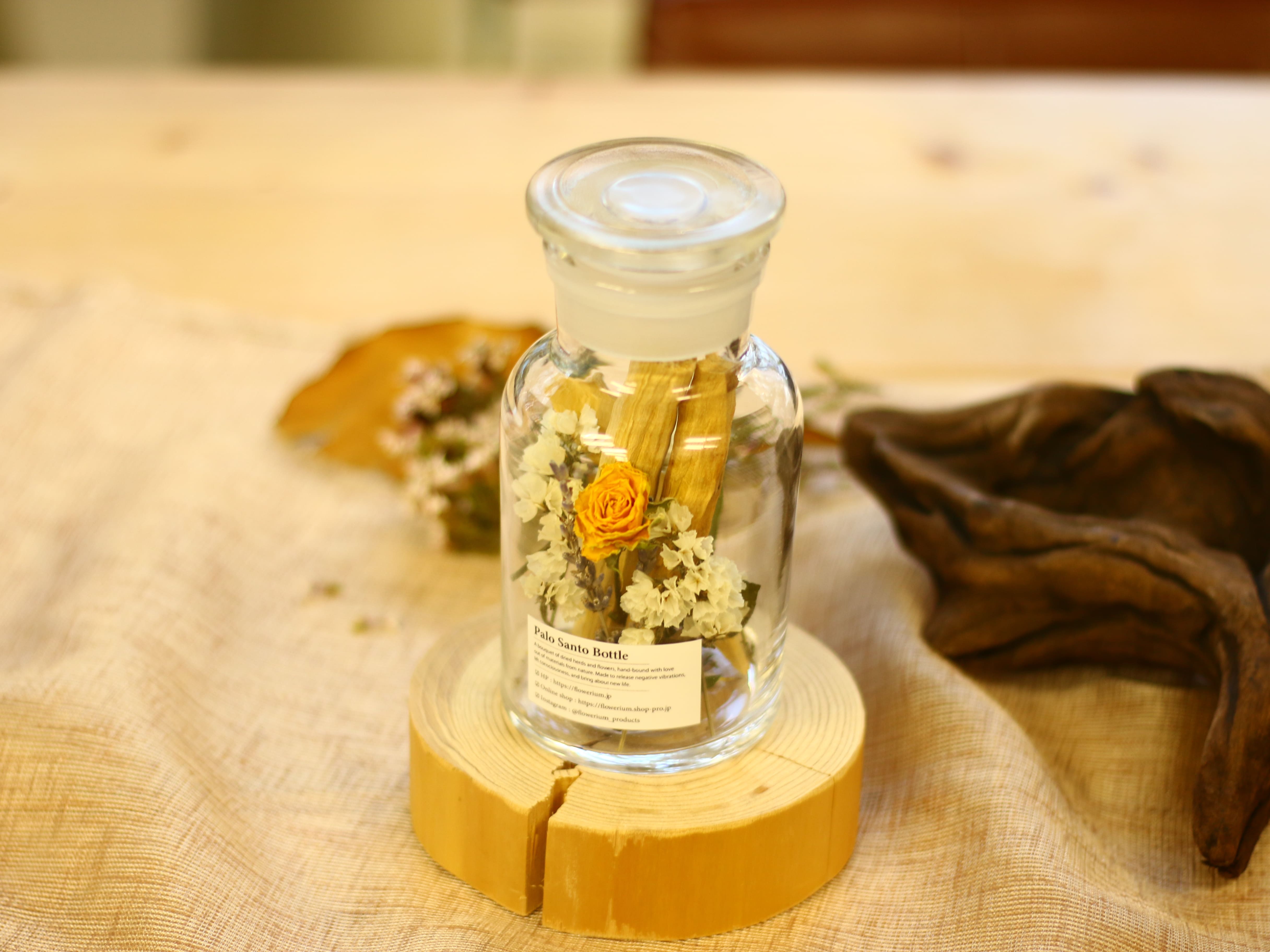 Positive Energy Palo Santo Flower Bottle