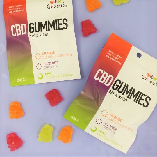 CBD Gummiesグミ Day & Night 6粒 | Greeus（グリース）の