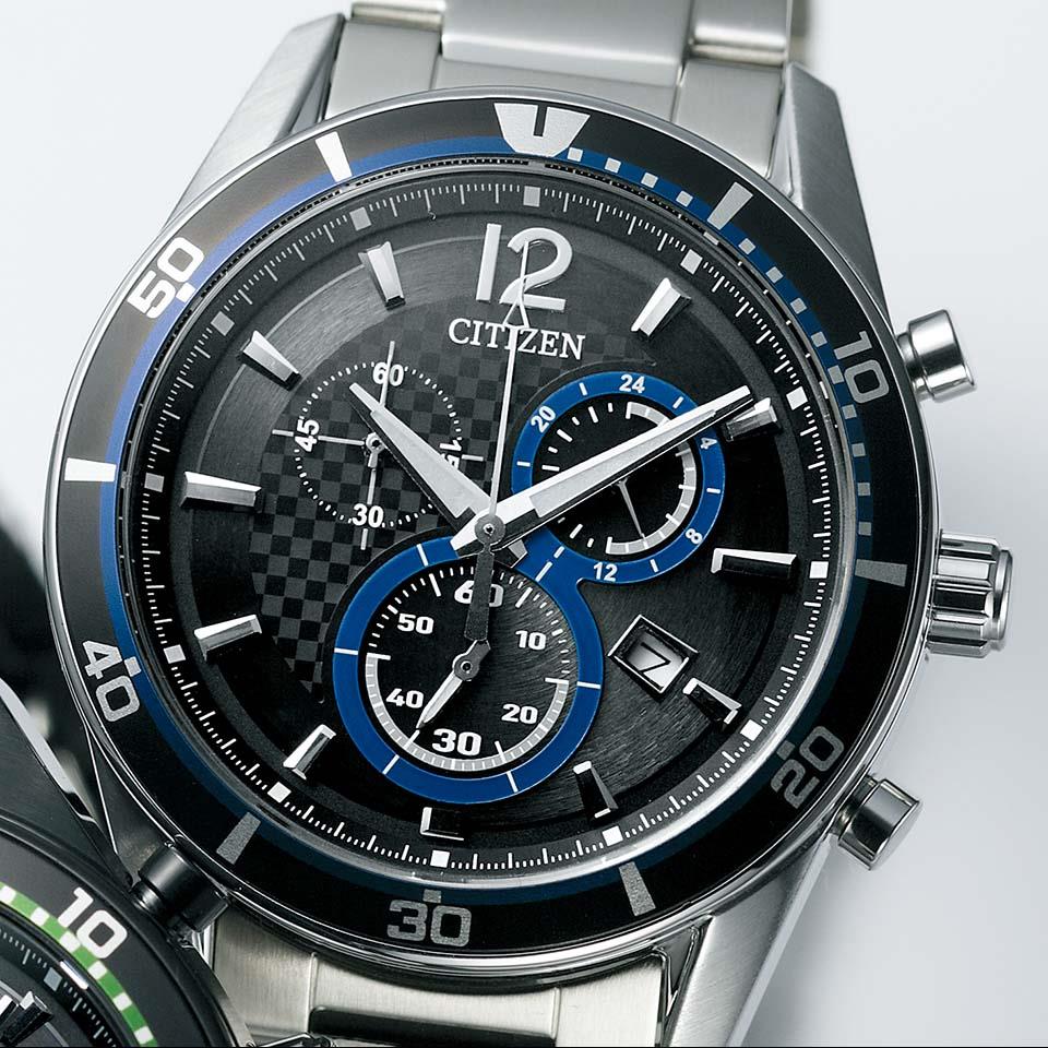 CITIZENコレクション　エコ・ドライブ クロノグラフ