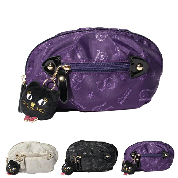 アナスイ ANNA SUI ホーリー コスメポーチ 猫 anna1132