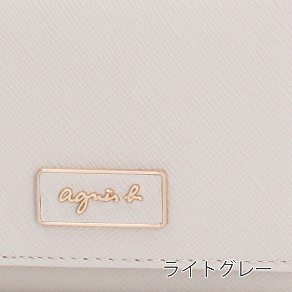 アニエスベー ボヤージュ agnesb.VOYAGE メンズ 牛革三つ折り財布 agnevoyage85