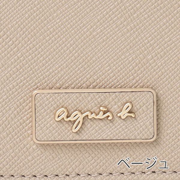 アニエスベー ボヤージュ agnesb.VOYAGE メンズ 牛革三つ折り財布 agnevoyage85