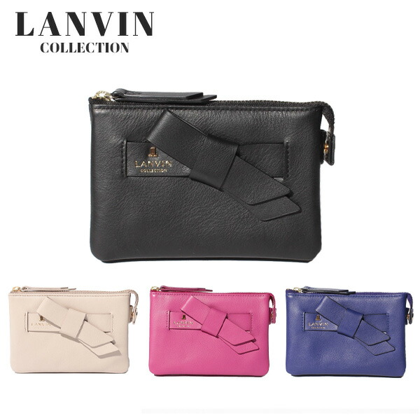 ランバン コレクション LANVIN COLLECTION ラペリパース カードケース lancollectionw10