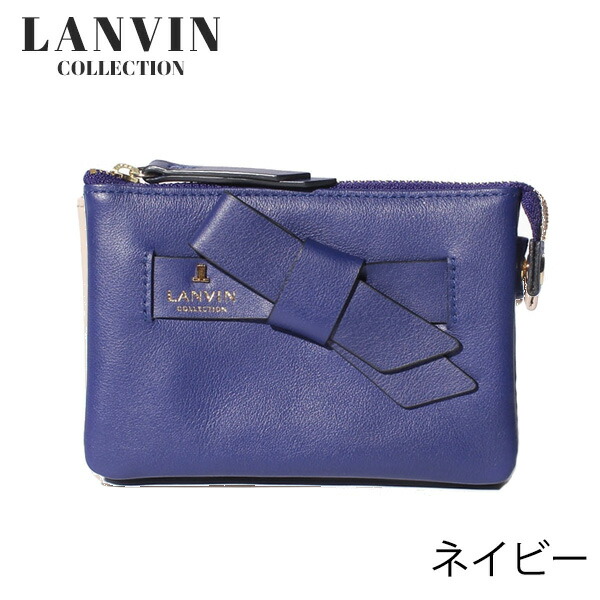 ランバン コレクション LANVIN COLLECTION ラペリパース カードケース lancollectionw10
