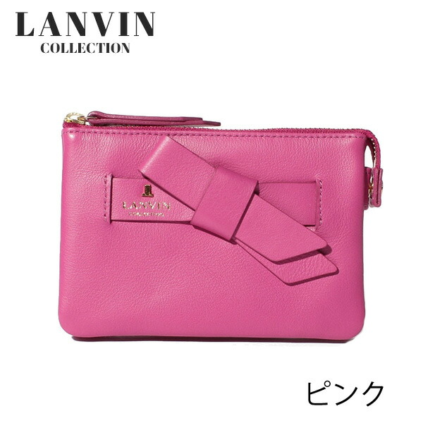 ランバン コレクション LANVIN COLLECTION ラペリパース カードケース lancollectionw10