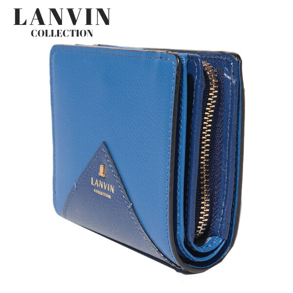 ランバン コレクション LANVIN COLLECTION ヴァルス 二つ折りコンパクト財布 lancollectionw14