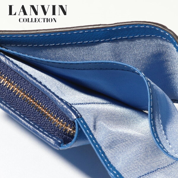ランバン コレクション LANVIN COLLECTION ヴァルス 二つ折りコンパクト財布 lancollectionw14
