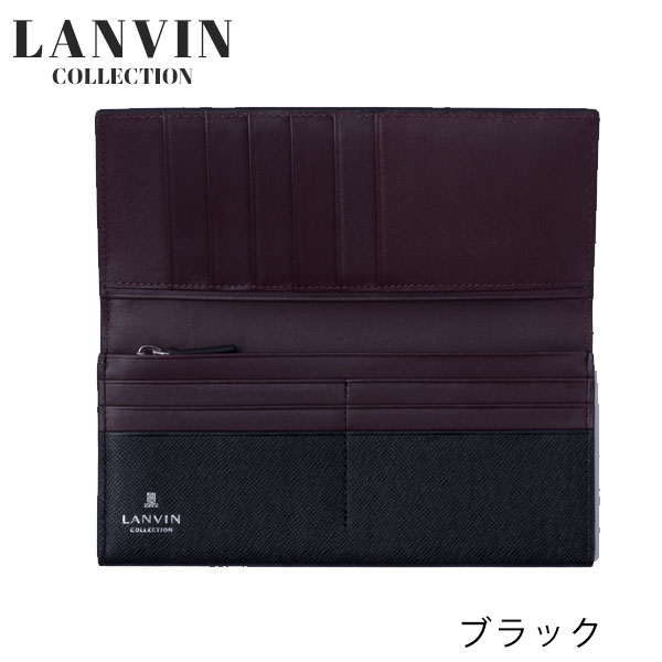 ランバン コレクション LANVIN COLLECTION クウルール ド ヴァン かぶせ長財布 lancollection08