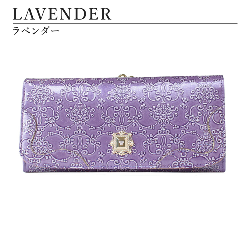 アナスイ ANNA SUI ルーミー エナメル長財布 anna417