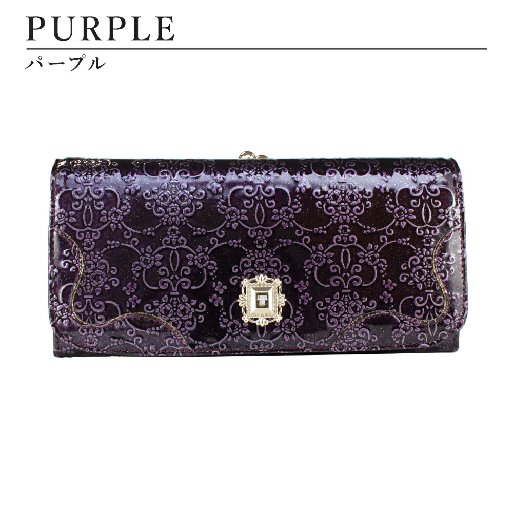 アナスイ ANNA SUI ルーミー エナメル長財布 anna417