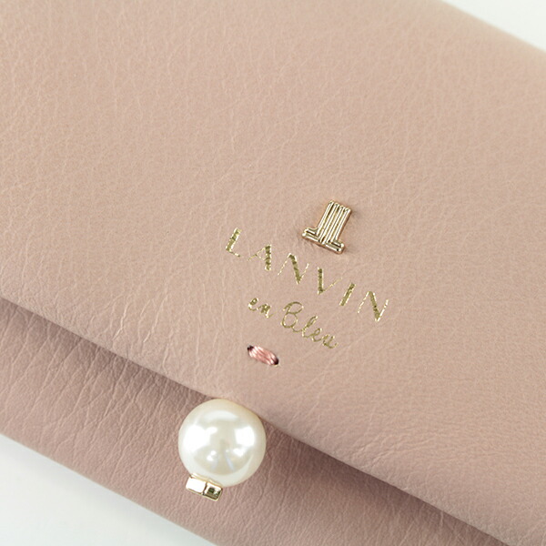 ランバン オンブルー LANVIN en Bleu シャペル 本革カードケース lan029