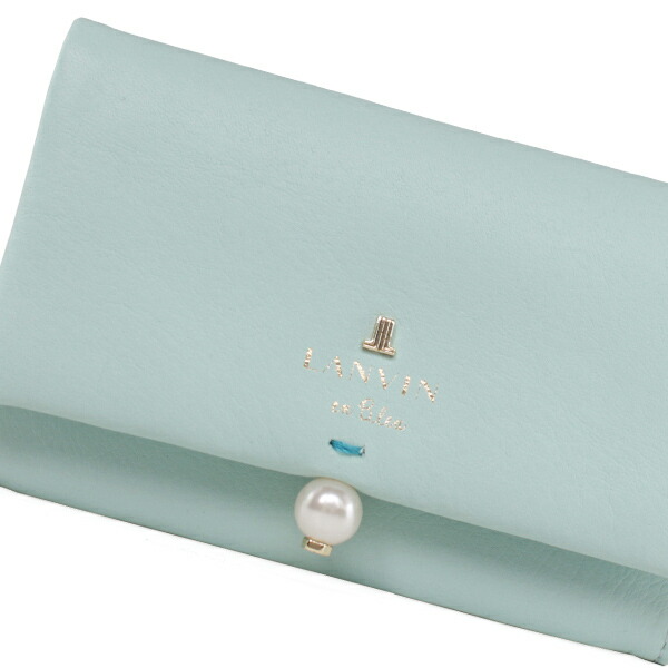 ランバン オンブルー LANVIN en Bleu シャペル 本革カードケース lan029