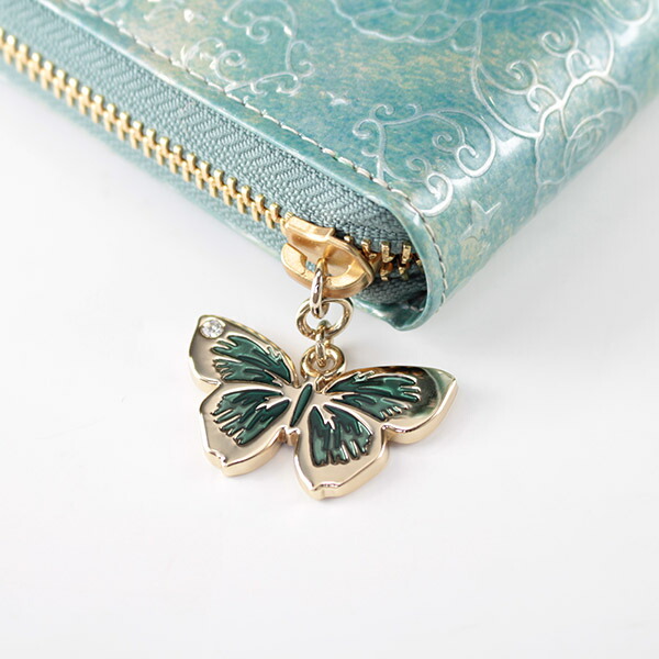 アナスイ ANNA SUI ローズハート ラウンドファスナー長財布 anna683