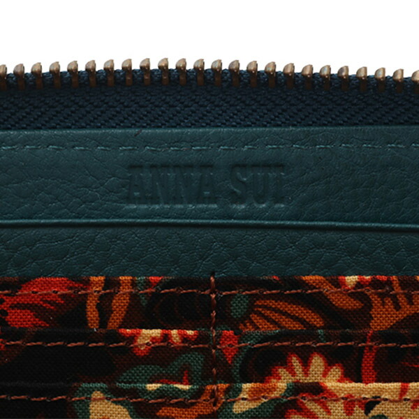 アナスイ ANNA SUI ヴィンテージローズ ラウンドファスナー長財布 anna1111