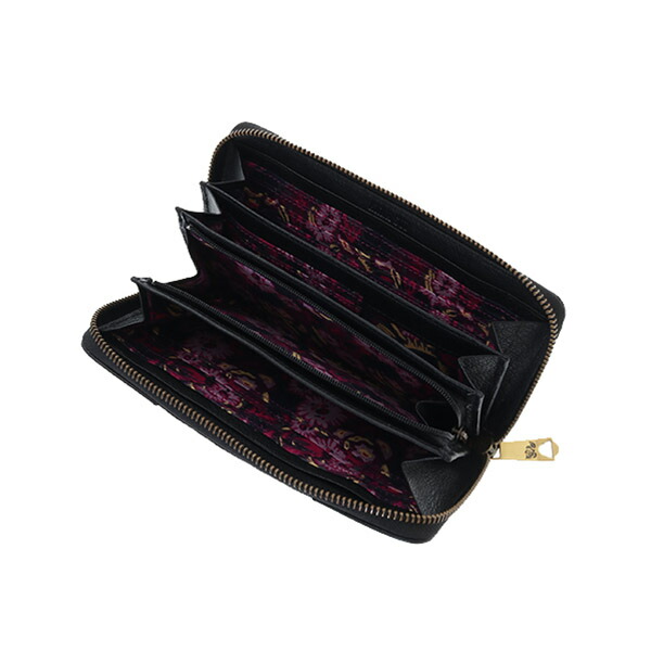 アナスイ ANNA SUI ヴィンテージローズ ラウンドファスナー長財布 anna1111