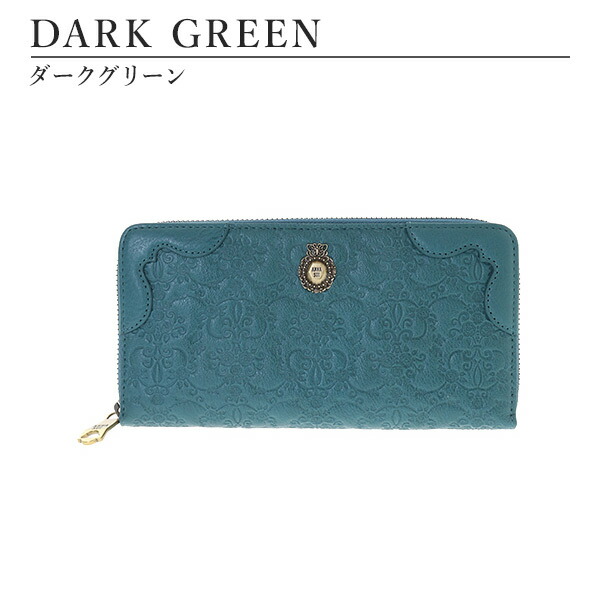 アナスイ ANNA SUI ヴィンテージローズ ラウンドファスナー長財布 anna1111