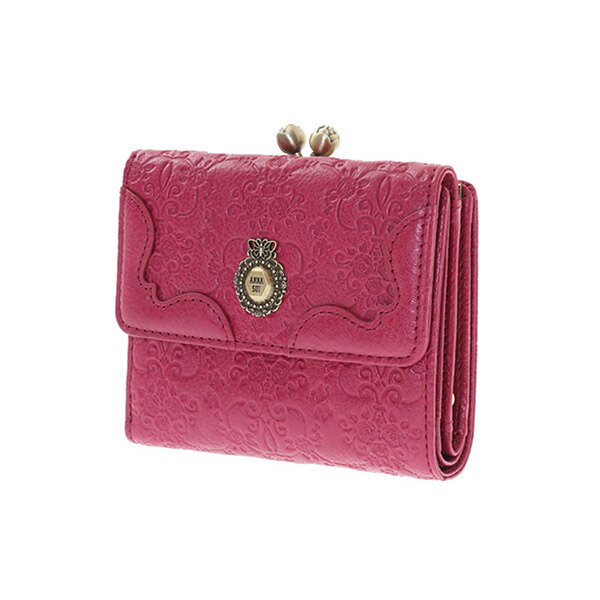 アナスイ ANNA SUI ヴィンテージローズ 外口金2つ折り財布 anna1112