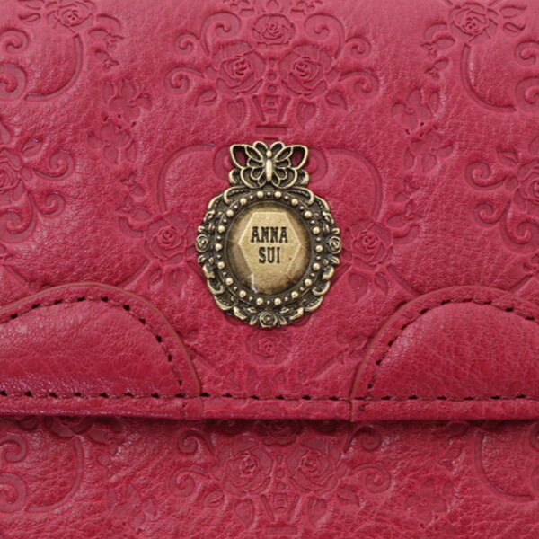 アナスイ ANNA SUI ヴィンテージローズ 外口金2つ折り財布 anna1112