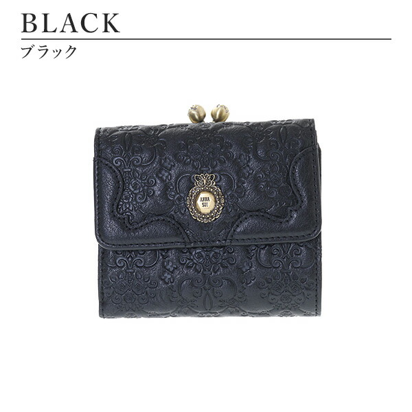 アナスイ ANNA SUI ヴィンテージローズ 外口金2つ折り財布 anna1112