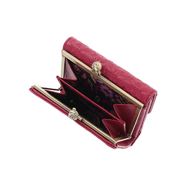 アナスイ ANNA SUI ヴィンテージローズ 外口金2つ折り財布 anna1112