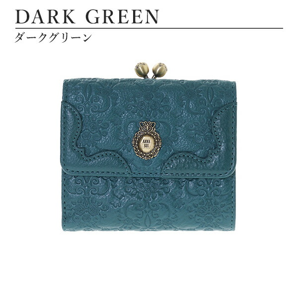 アナスイ ANNA SUI ヴィンテージローズ 外口金2つ折り財布 anna1112