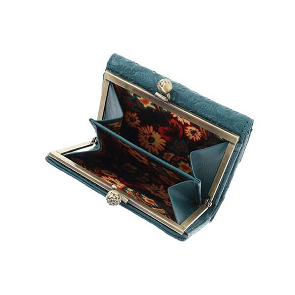 アナスイ ANNA SUI ヴィンテージローズ 外口金2つ折り財布 anna1112