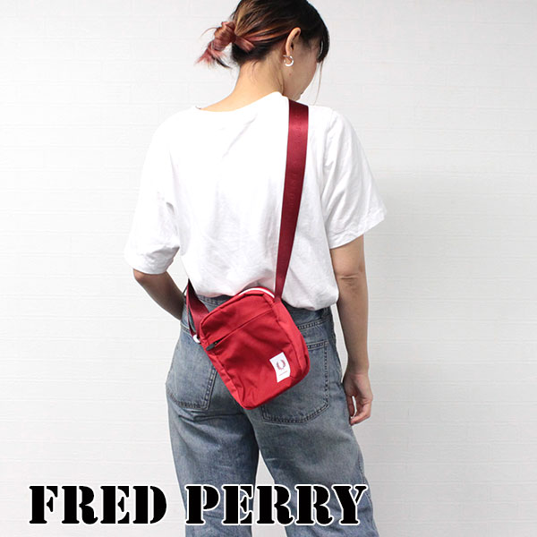 フレッドペリー FRED PERRY ポシェット ミニフライトバッグ fred219