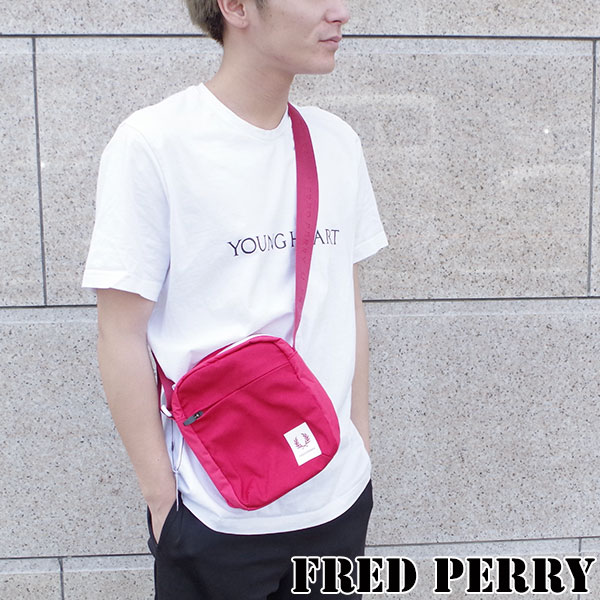 フレッドペリー FRED PERRY ポシェット ミニフライトバッグ fred219