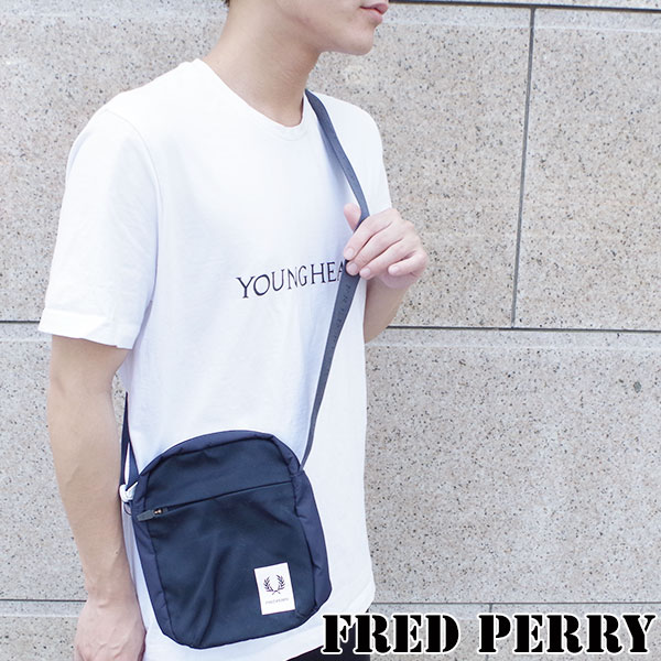 フレッドペリー FRED PERRY ポシェット ミニフライトバッグ fred219