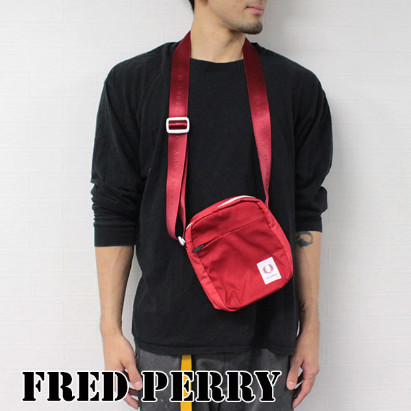 フレッドペリー FRED PERRY ポシェット ミニフライトバッグ fred219