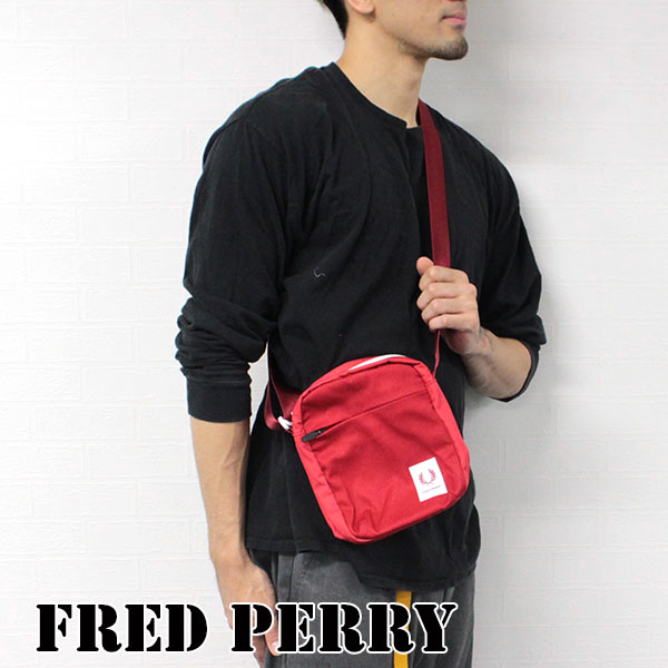 フレッドペリー FRED PERRY ポシェット ミニフライトバッグ fred219