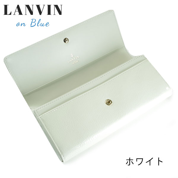 ランバンオンブルー LANVIN en Bleu クリヨン 本革フラップ長財布 lan216