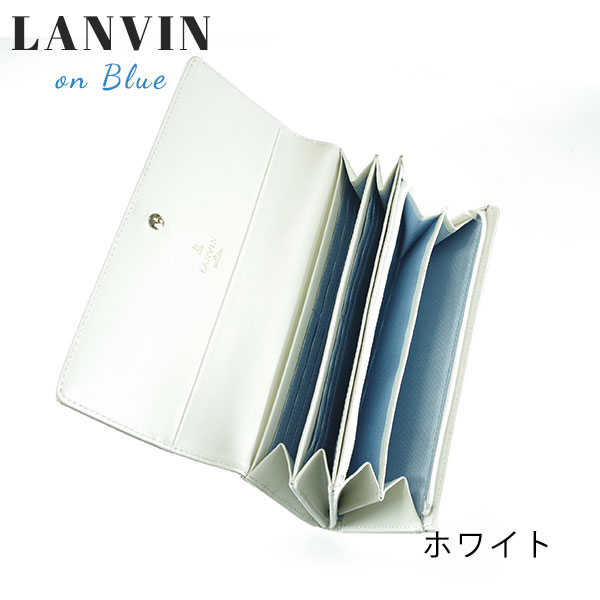 ランバンオンブルー LANVIN en Bleu クリヨン 本革フラップ長財布 lan216