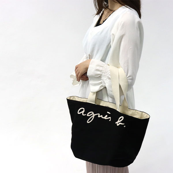 アニエスベー ボヤージュ agnesb.VOYAGE リバーシブル キャンバストートバッグ agnevoyage15