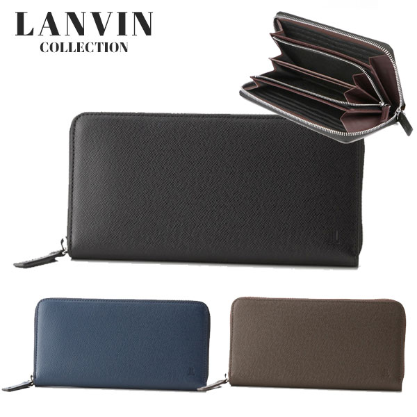 ランバン コレクション LANVIN COLLECTION クウルール ド ヴァン ラウンドファスナー長財布 lancollection07