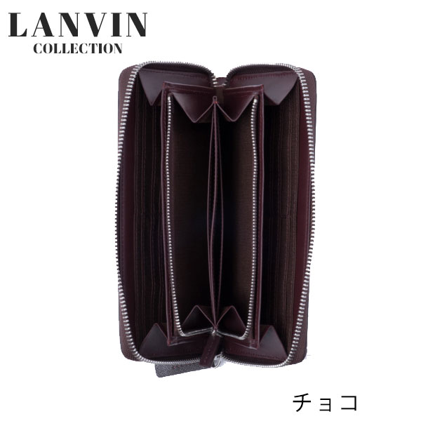 ランバン コレクション LANVIN COLLECTION クウルール ド ヴァン ラウンドファスナー長財布 lancollection07