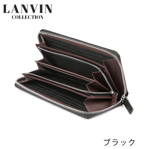 ランバン コレクション LANVIN COLLECTION クウルール ド ヴァン ラウンドファスナー長財布 lancollection07