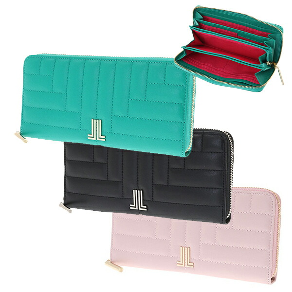 ランバンオンブルー LANVIN en Bleu ベルシー ラウンド牛革長財布 lan231