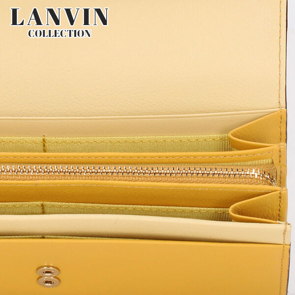 ランバン コレクション LANVIN COLLECTION ヴァルス かぶせ長財布 lancollectionw11