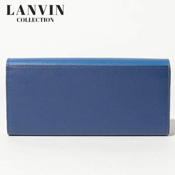 ランバン コレクション LANVIN COLLECTION ヴァルス かぶせ長財布 lancollectionw11