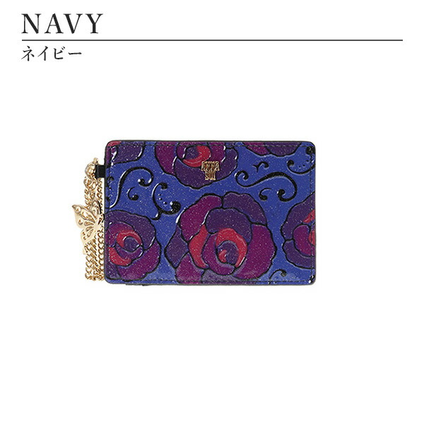 アナスイ ANNA SUI マジカルローズ 定期入れ anna1089